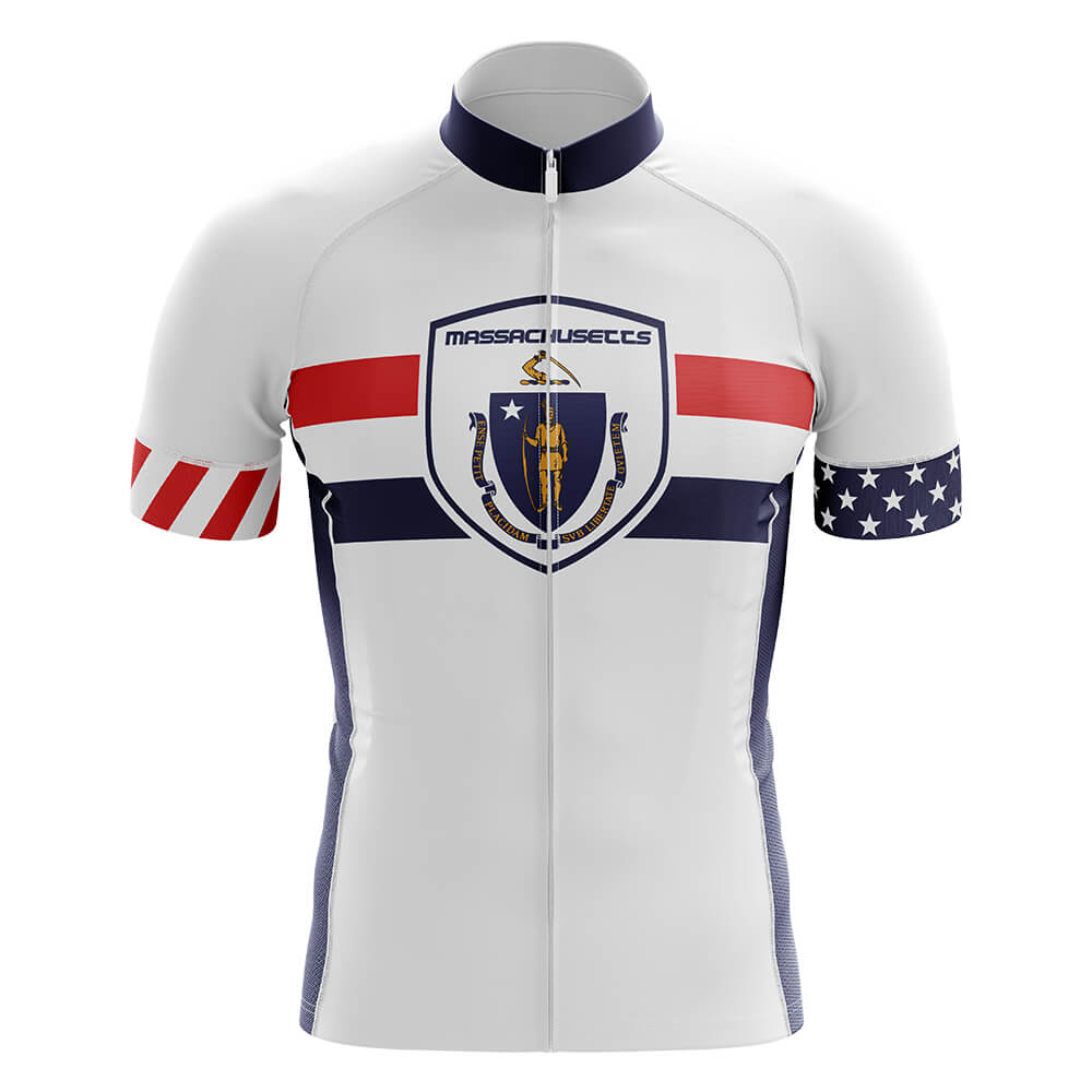 Massachusetts V5 - Men's Cycling Kit-Jersey Only-Global Cycling Gear