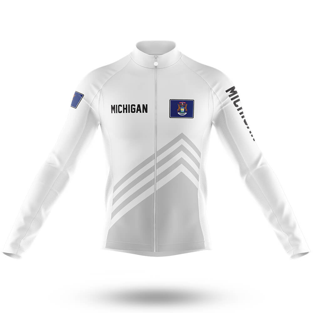 Michigan S4 - Men's Cycling Kit-Long Sleeve Jersey-Global Cycling Gear