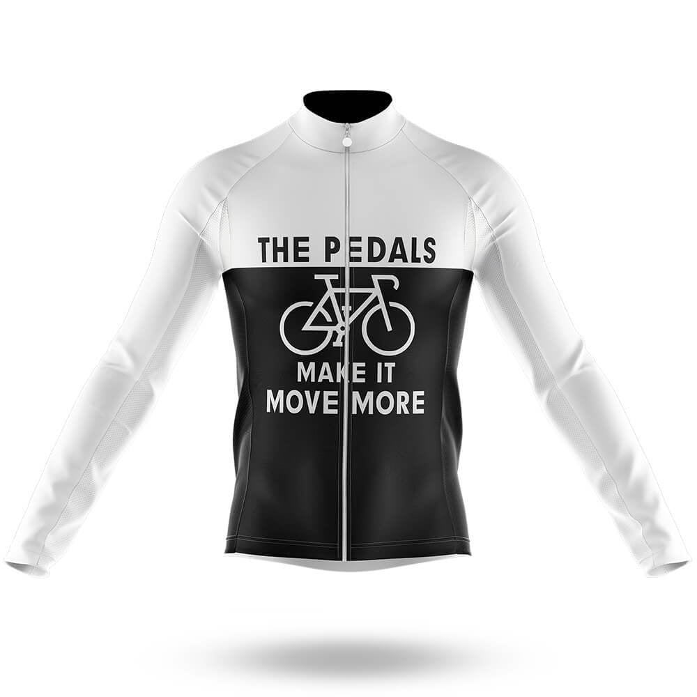 Move More - Men's Cycling Kit-Long Sleeve Jersey-Global Cycling Gear