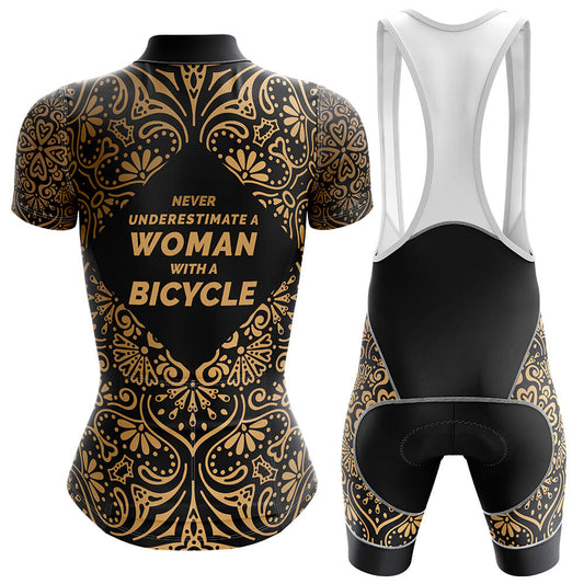 Woman Cycling Kit V4-Jersey + Bib shorts-Global Cycling Gear