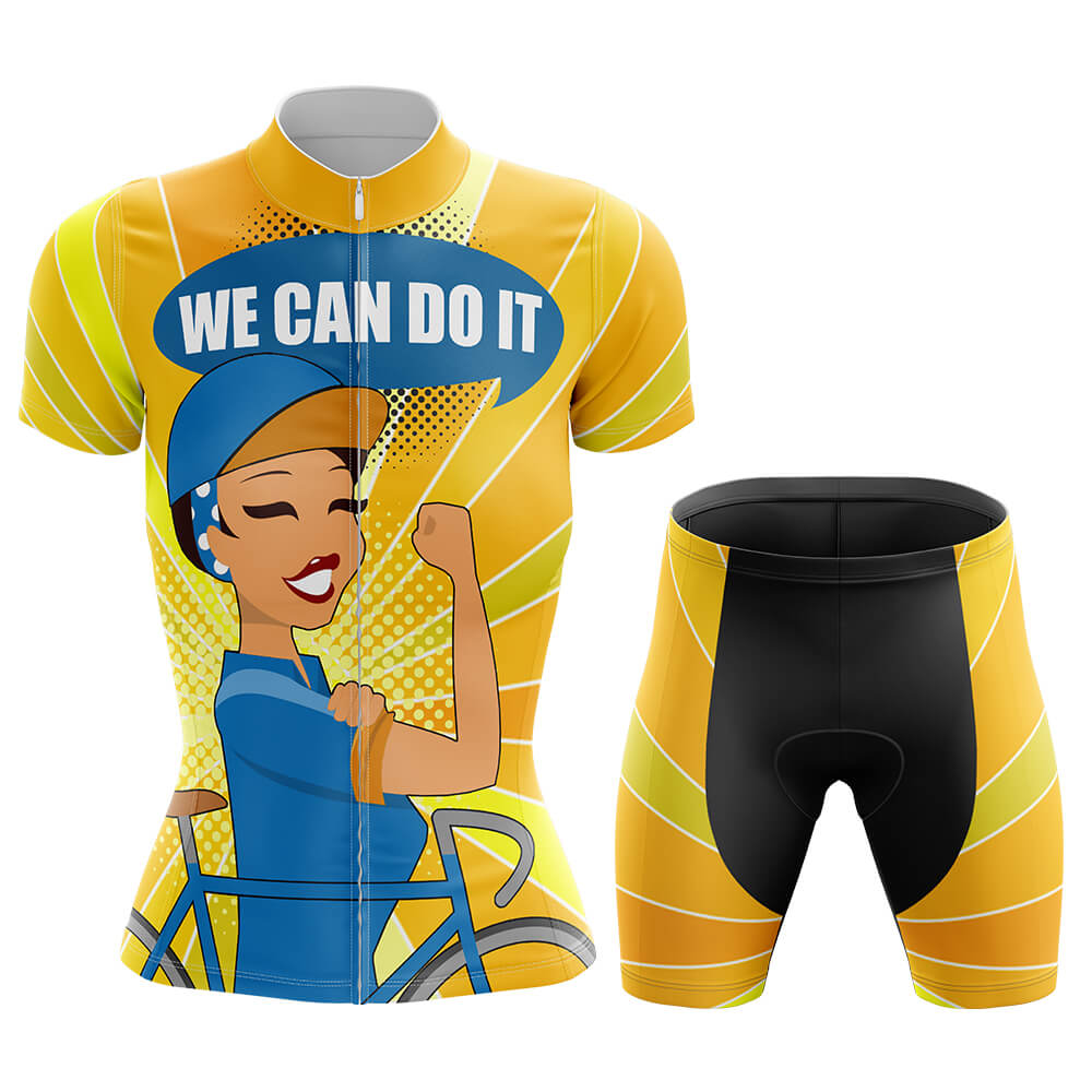 We Can Do It - Cycling Kit-Jersey + Shorts-Global Cycling Gear