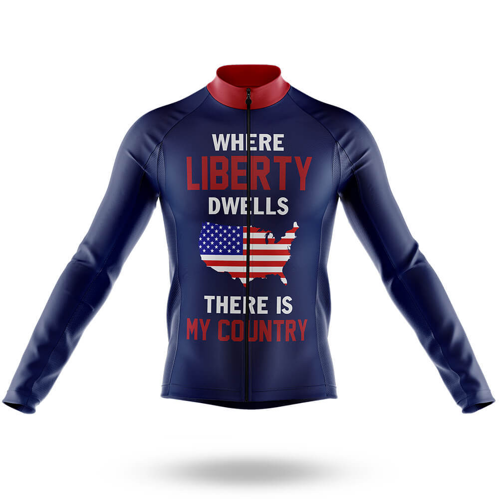 My Country - Men's Cycling Kit-Long Sleeve Jersey-Global Cycling Gear