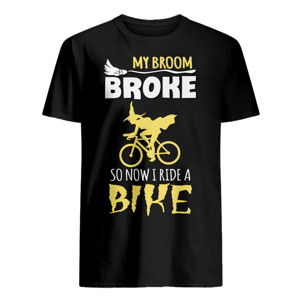 My Broom Broke T-Shirt-S-Global Cycling Gear