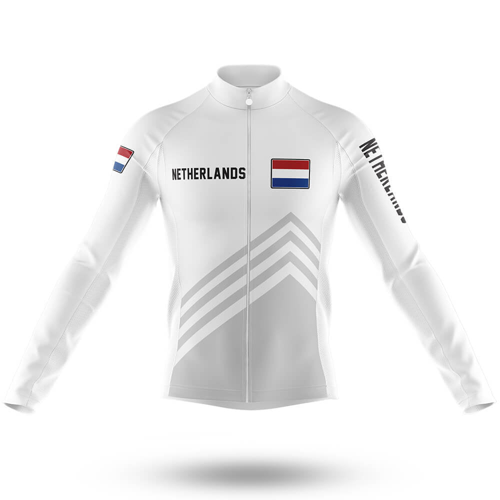 Netherlands S5 - Men's Cycling Kit-Long Sleeve Jersey-Global Cycling Gear