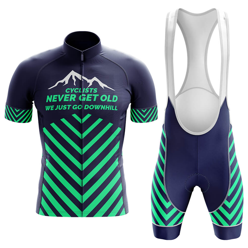 Never Get Old Men's Cycling Kit-Jersey + Bibs-Global Cycling Gear