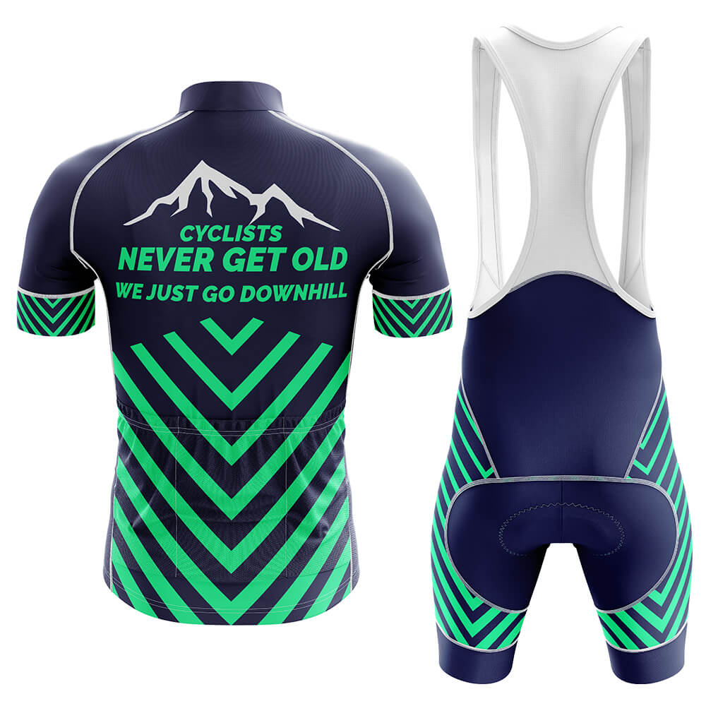 Never Get Old Men's Cycling Kit-Jersey + Bibs-Global Cycling Gear
