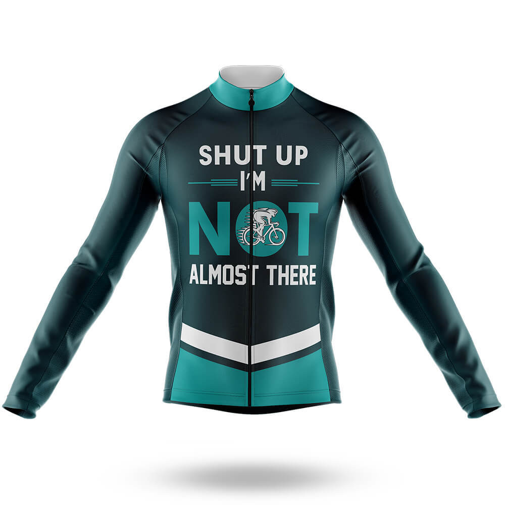 Not Almost There - Men's Cycling Kit-Long Sleeve Jersey-Global Cycling Gear