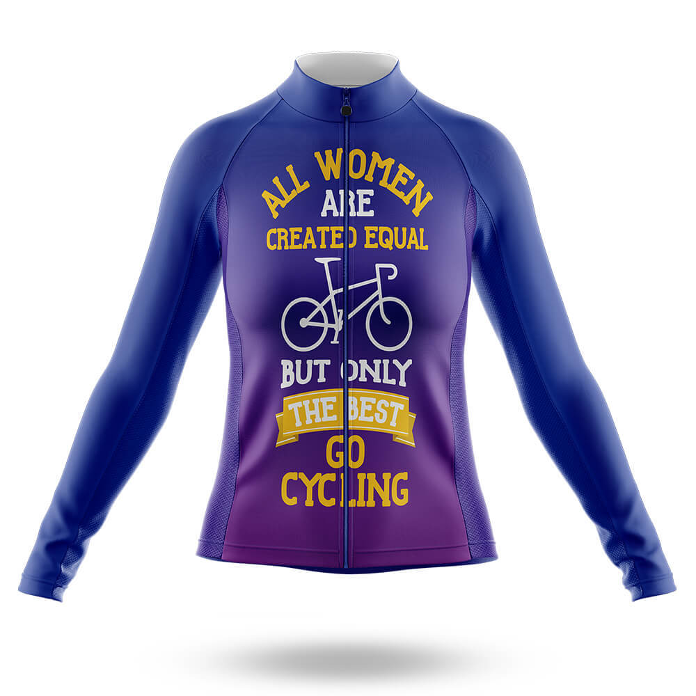 Only The Best - Women - Cycling Kit-Long Sleeve Jersey-Global Cycling Gear