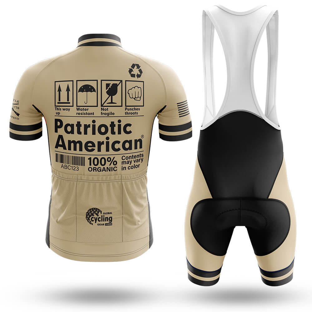 Patriotic American - Men's Cycling Kit-Full Set-Global Cycling Gear