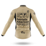 Patriotic American - Men's Cycling Kit-Full Set-Global Cycling Gear