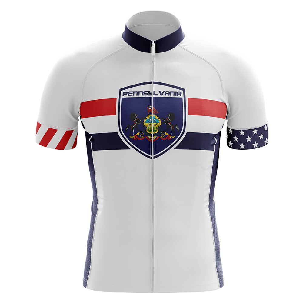 Pennsylvania V5 - Men's Cycling Kit-Jersey Only-Global Cycling Gear