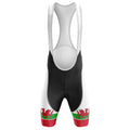 Wales - Women V4 - Cycling Kit-Bibs Only-Global Cycling Gear