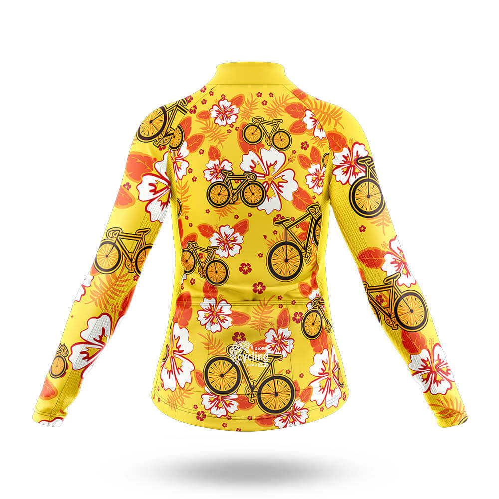 Hawaiian Style V3 - Women's Cycling Kit-Full Set-Global Cycling Gear