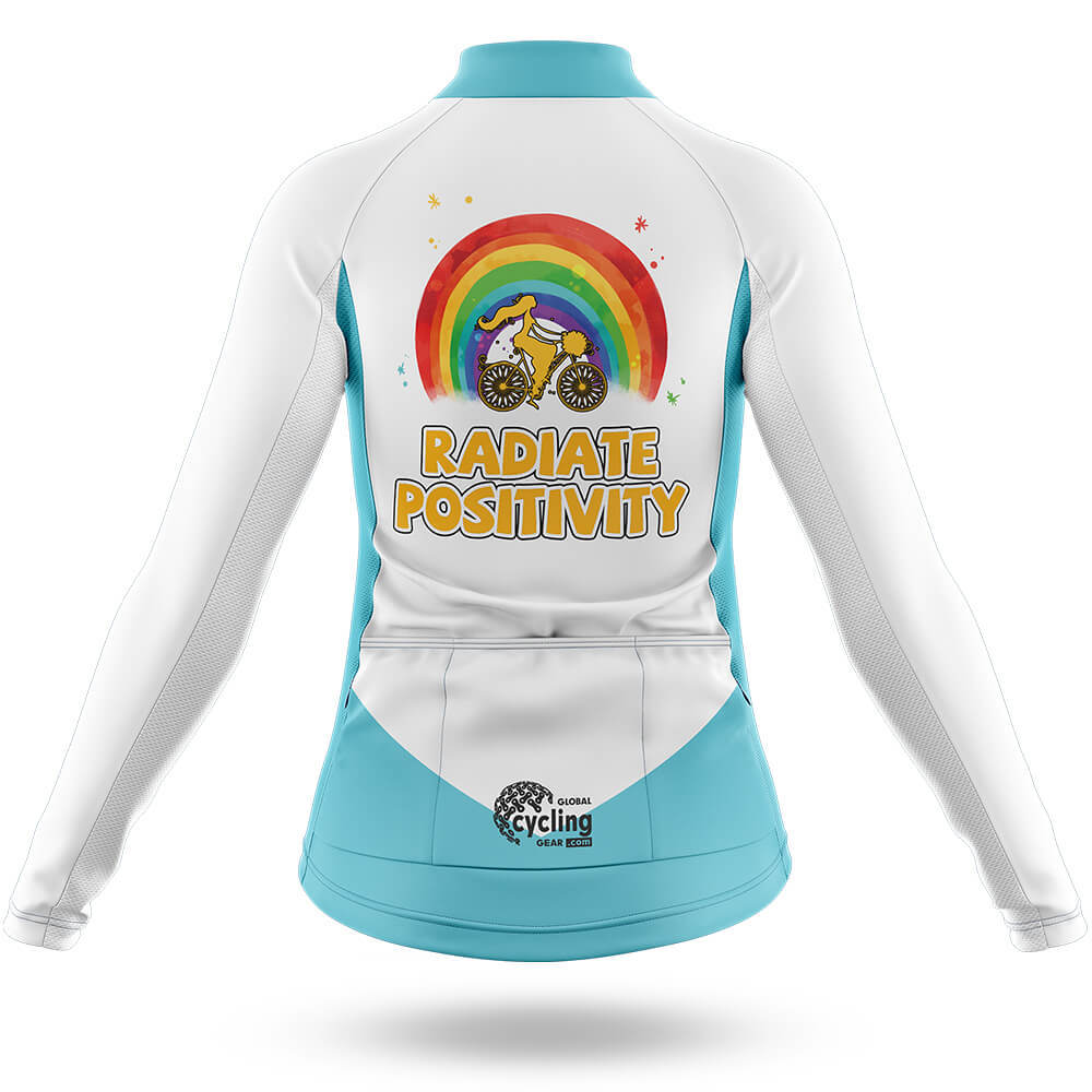 Radiate Positivity - Women - Cycling Kit-Full Set-Global Cycling Gear