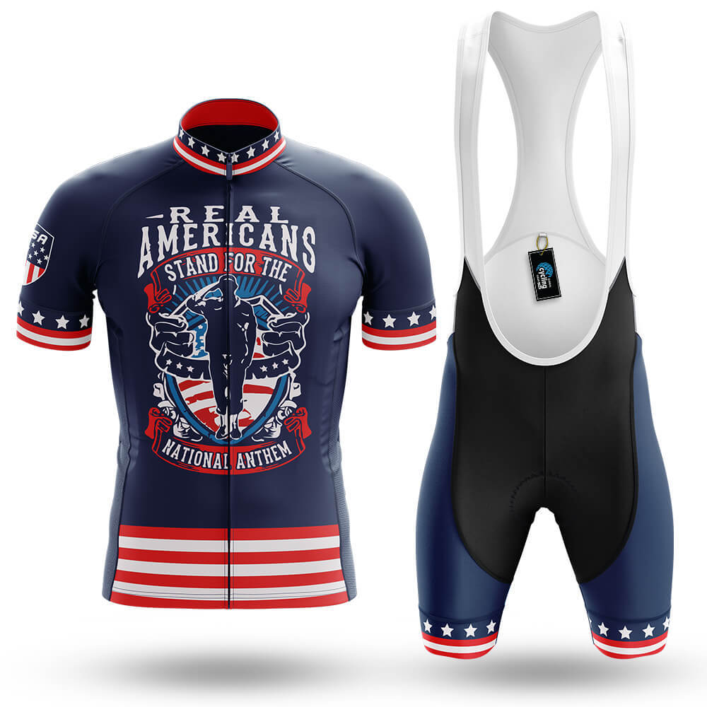 Americans V1 - Men's Cycling Kit-Full Set-Global Cycling Gear