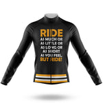 Ride - Men's Cycling Kit-Long Sleeve Jersey-Global Cycling Gear