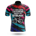 Pause My Strava Cycling Jersey - Men's Cycling Kit-Jersey Only-Global Cycling Gear