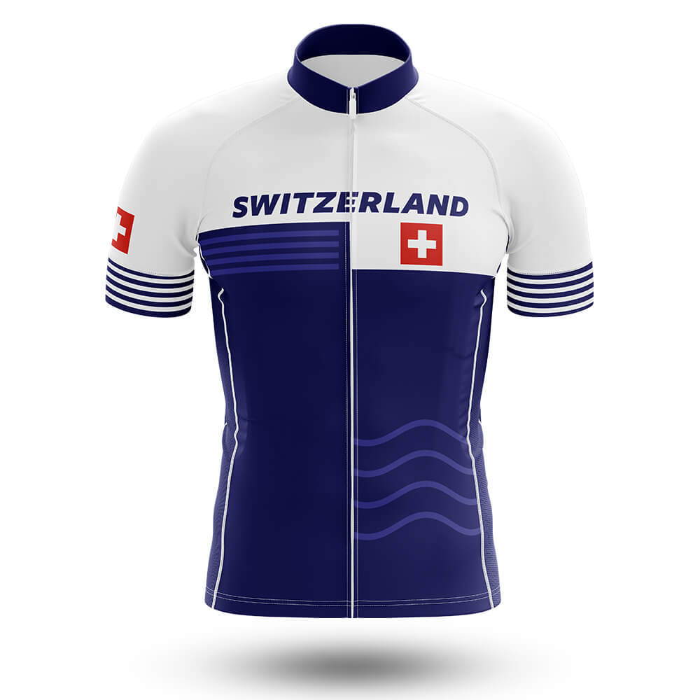 Switzerland V19 - Men's Cycling Kit-Jersey Only-Global Cycling Gear