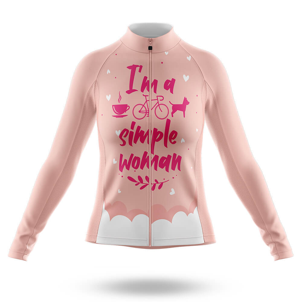 Simple Woman - Women - Cycling Kit-Long Sleeve Jersey-Global Cycling Gear