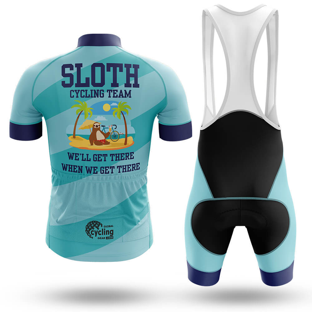 Sloth Cycling Team V14 - Men's Cycling Kit-Full Set-Global Cycling Gear