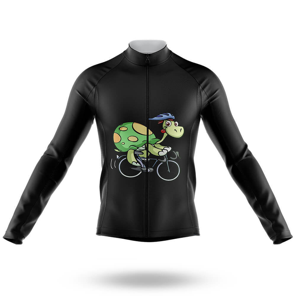 Slow Cyclist V2 - Men's Cycling Kit-Long Sleeve Jersey-Global Cycling Gear