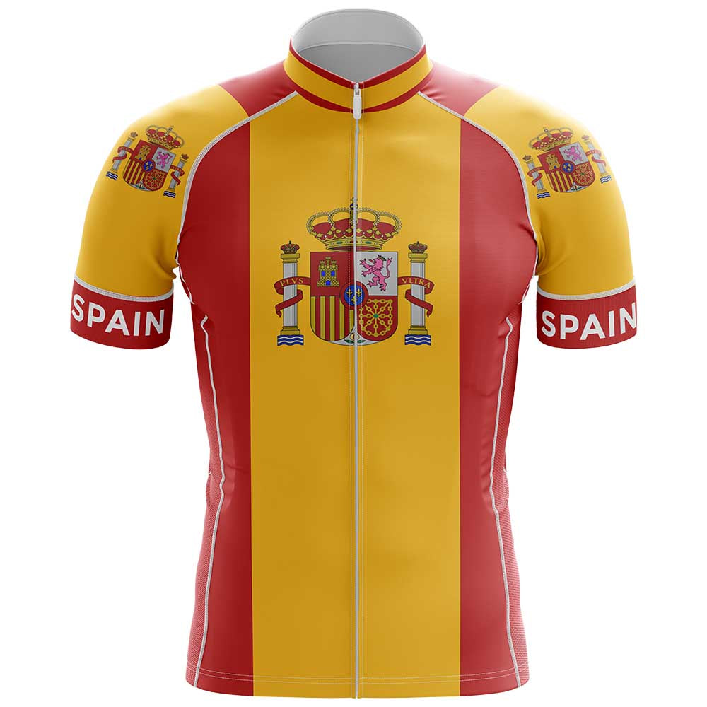 Spain Men's Cycling Kit-Jersey Only-Global Cycling Gear