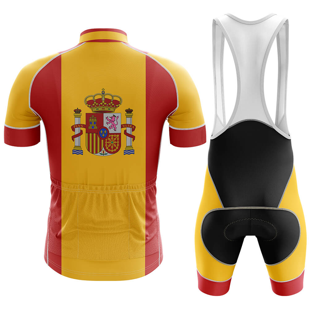Spain Men's Cycling Kit-Jersey + Bibs-Global Cycling Gear