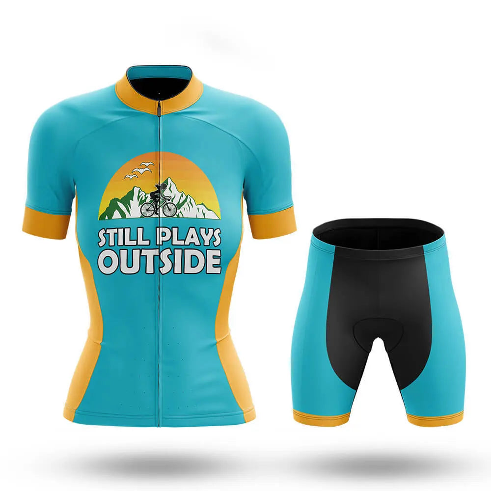 Still Plays Outside - Women - Cycling Kit-Full Set-Global Cycling Gear