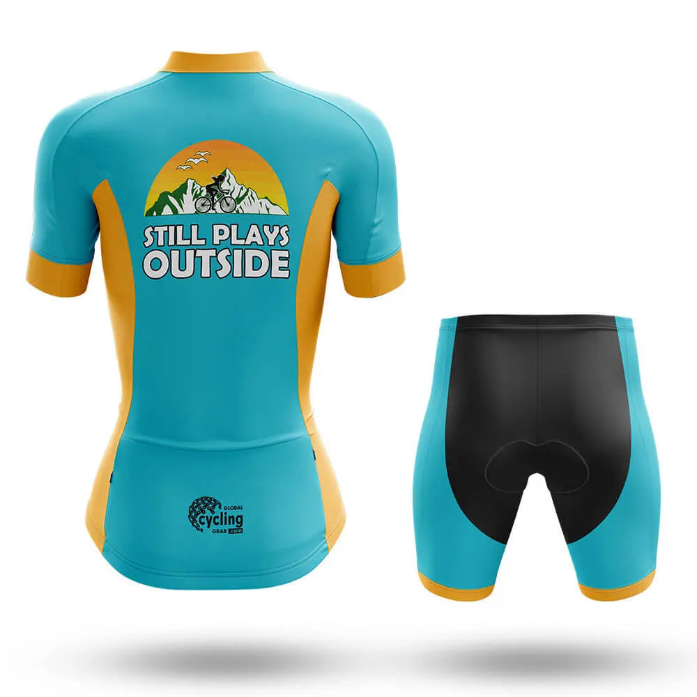 Still Plays Outside - Women - Cycling Kit-Full Set-Global Cycling Gear