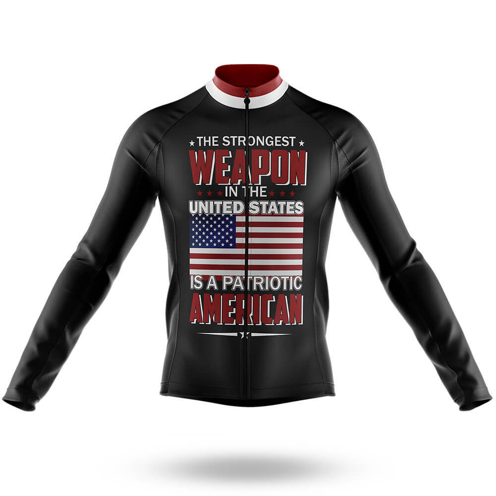 Strongest - Men's Cycling Kit-Long Sleeve Jersey-Global Cycling Gear