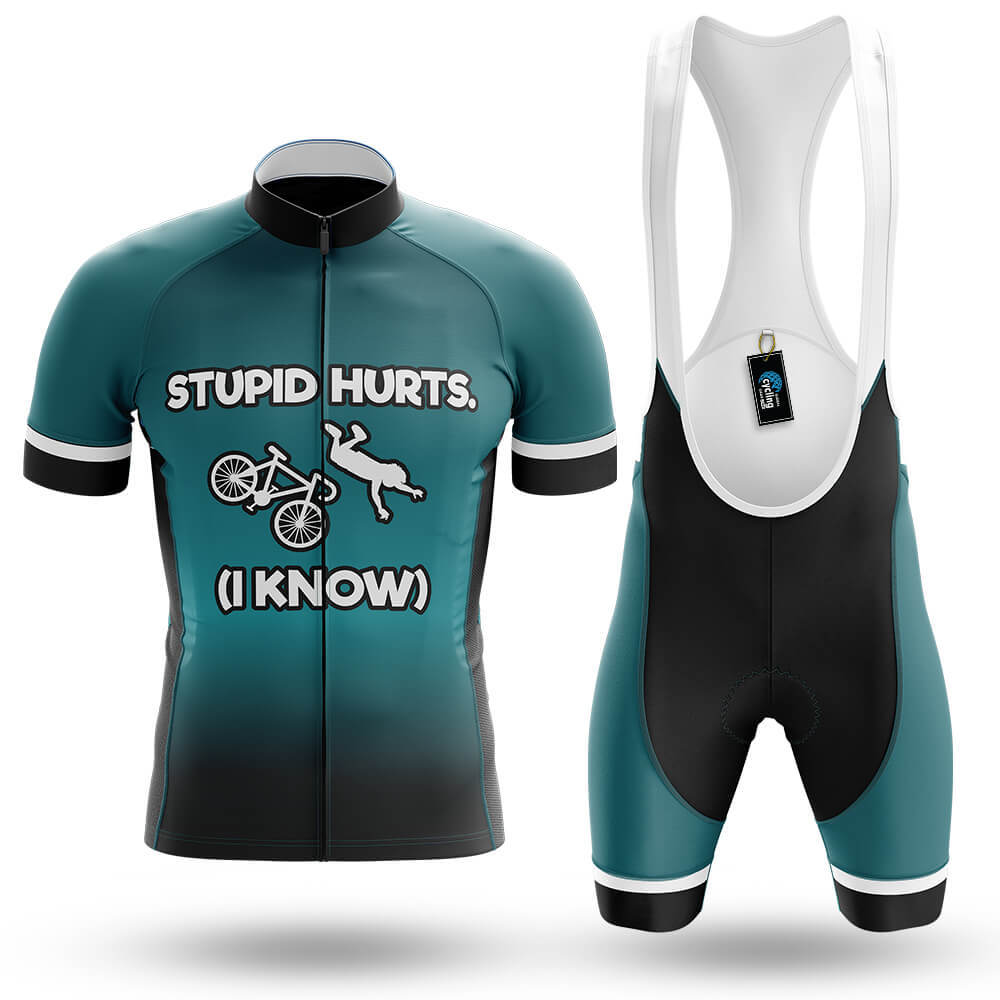 Stupid Hurts - Men's Cycling Kit-Full Set-Global Cycling Gear