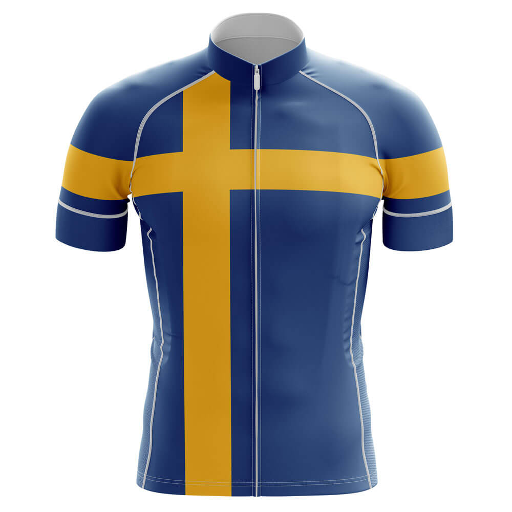 Sweden Men's Cycling Kit-Jersey Only-Global Cycling Gear