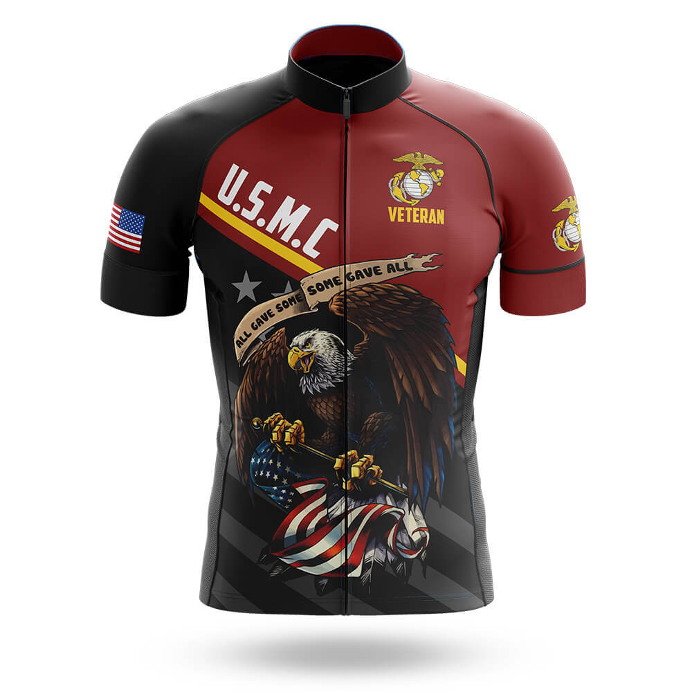 U.S Marine Corps Veteran - Men's Cycling Kit-Jersey Only-Global Cycling Gear