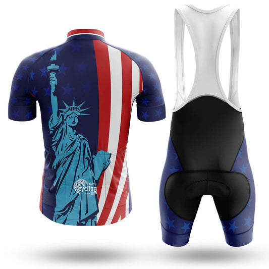 USA Liberty - Men's Cycling Kit-Full Set-Global Cycling Gear