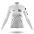 USA S5 - Women - Cycling Kit-Long Sleeve Jersey-Global Cycling Gear