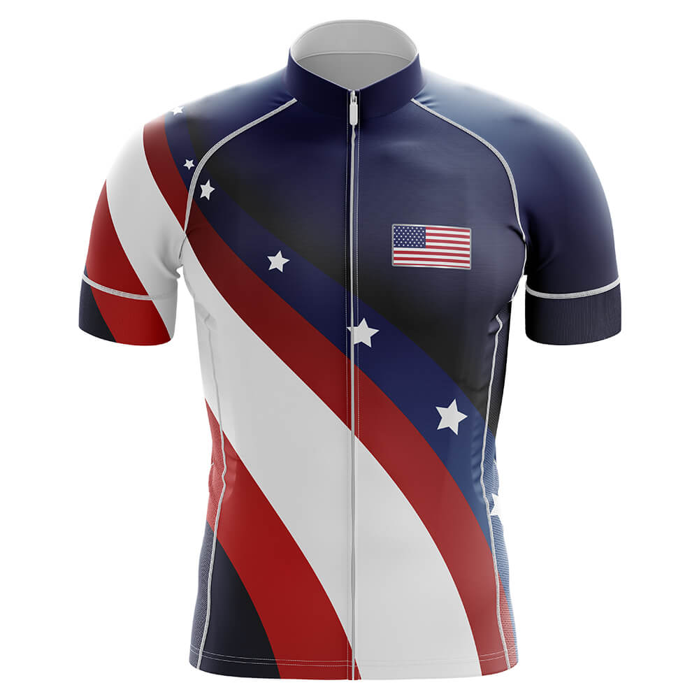 USA V3 - Men's Cycling Kit-Jersey Only-Global Cycling Gear