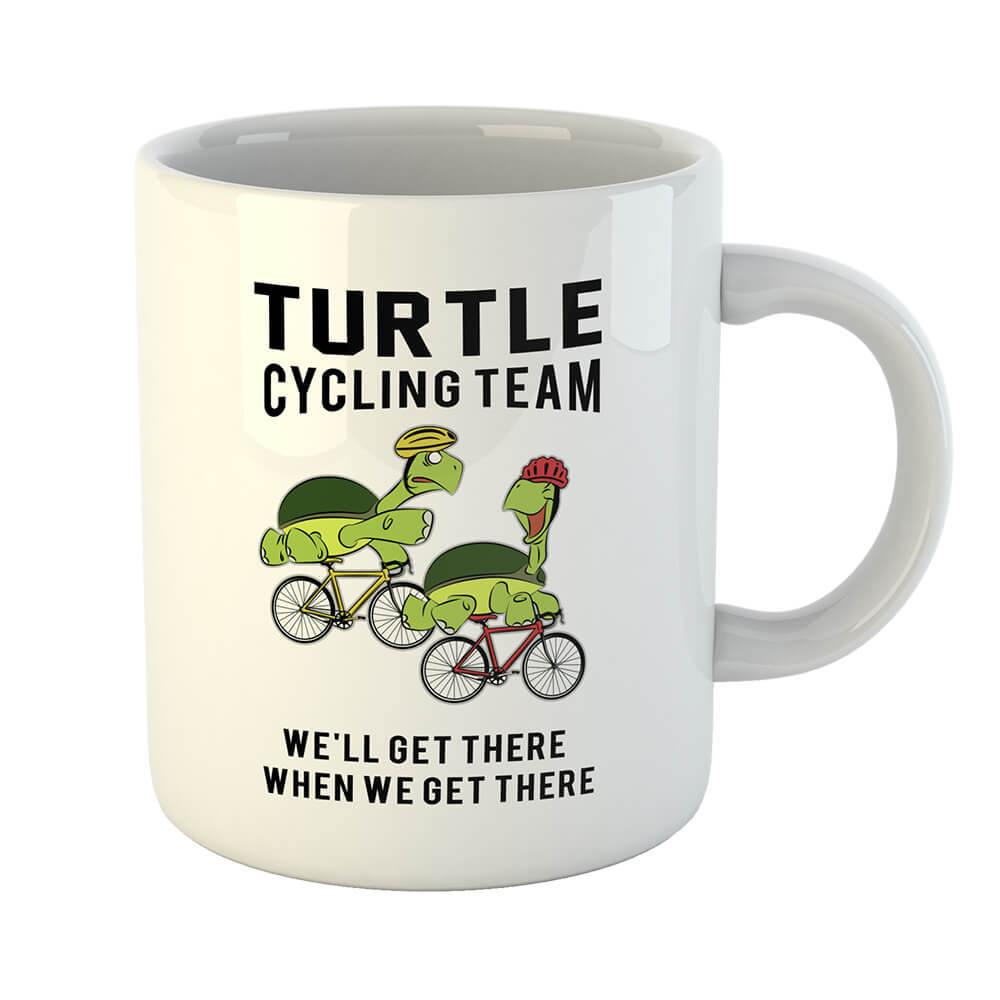 Turtle Cycling Team Mug-Global Cycling Gear
