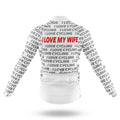 I Love My Wife - Long Sleeve Jersey-S-Global Cycling Gear