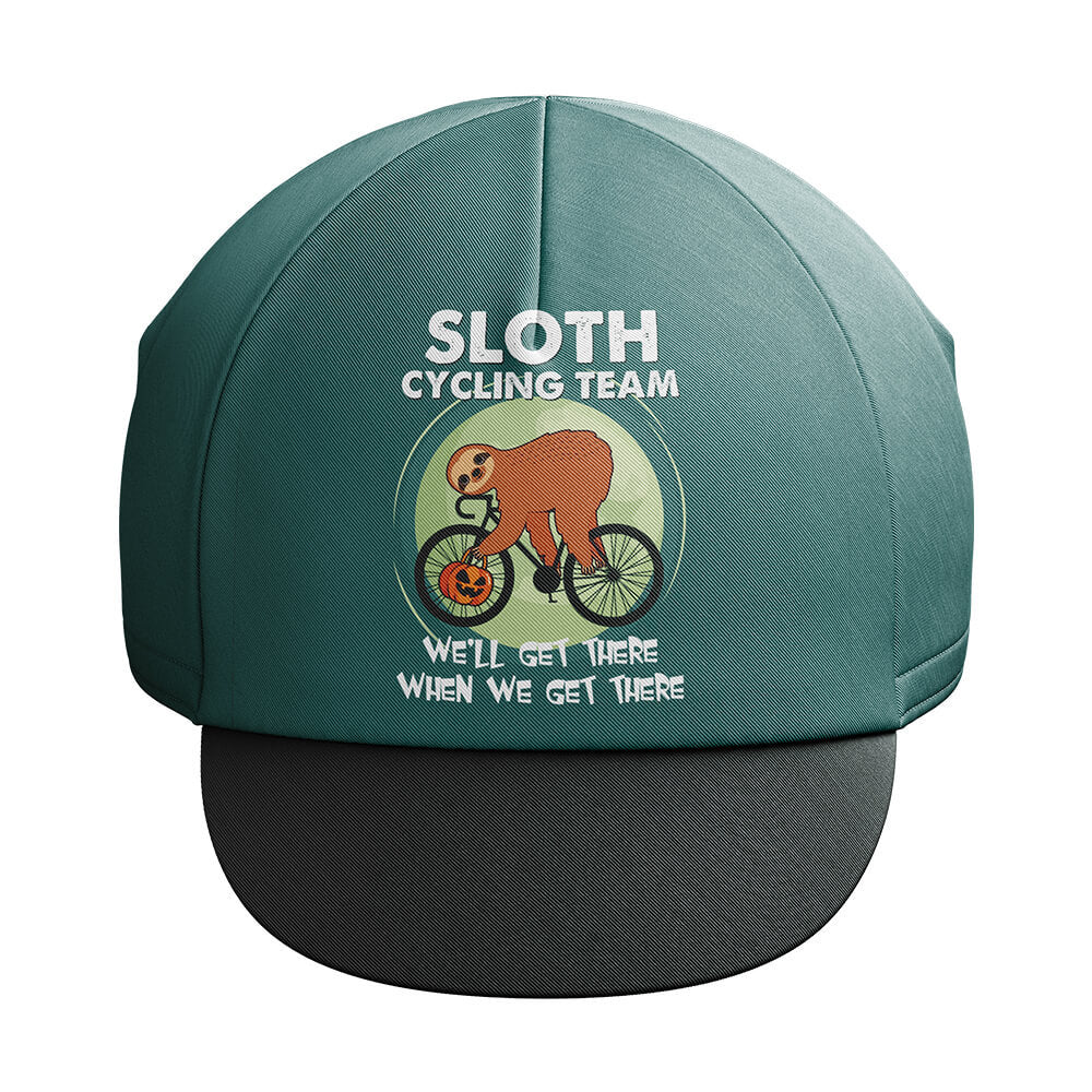 Sloth Cycling Team V8 Cycling Cap-Global Cycling Gear