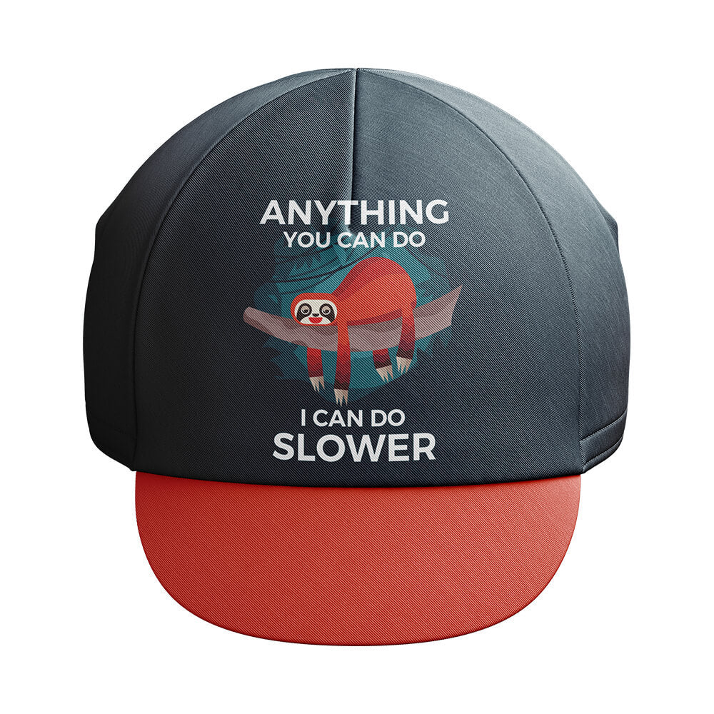 Sloth Can Do Slower Cycling Cap-Global Cycling Gear