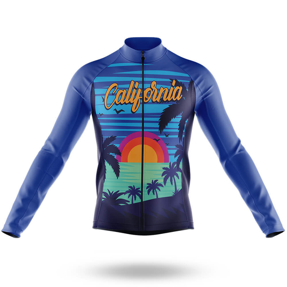 California Summer - Long Sleeve Jersey-S-Global Cycling Gear
