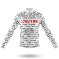 I Love My Wife - Long Sleeve Jersey-S-Global Cycling Gear