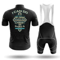 I Can Do All Things Through Christ - Men's Cycling Kit-Full Set-Global Cycling Gear