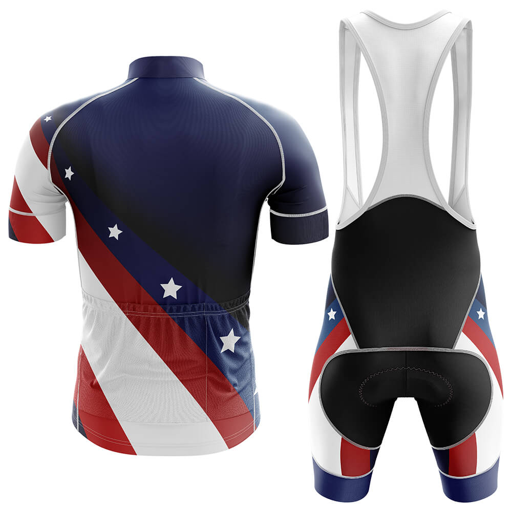 USA V3 - Men's Cycling Kit-Full Set-Global Cycling Gear