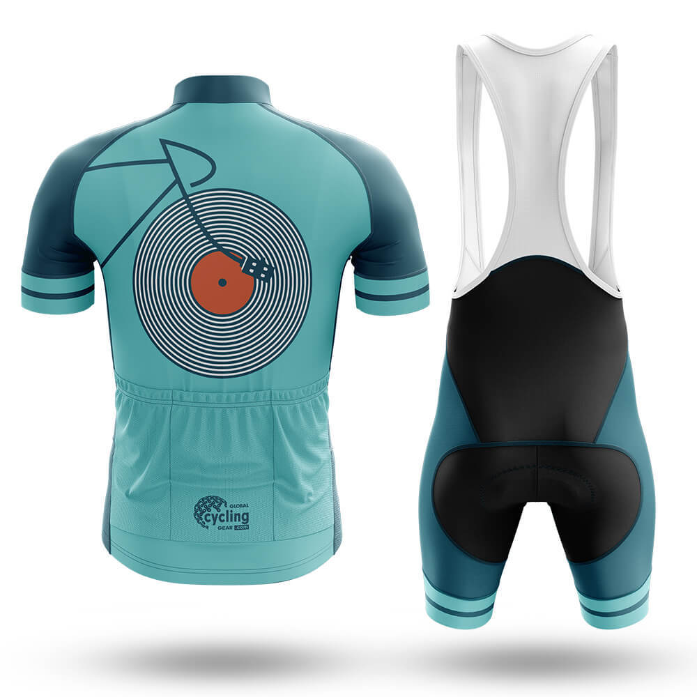 Vinyl Record Bike - Men's Cycling Kit-Full Set-Global Cycling Gear