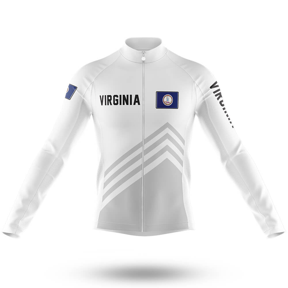 Virginia S4 - Men's Cycling Kit-Long Sleeve Jersey-Global Cycling Gear