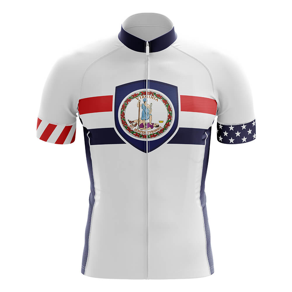 Virginia V5 - Men's Cycling Kit-Jersey Only-Global Cycling Gear