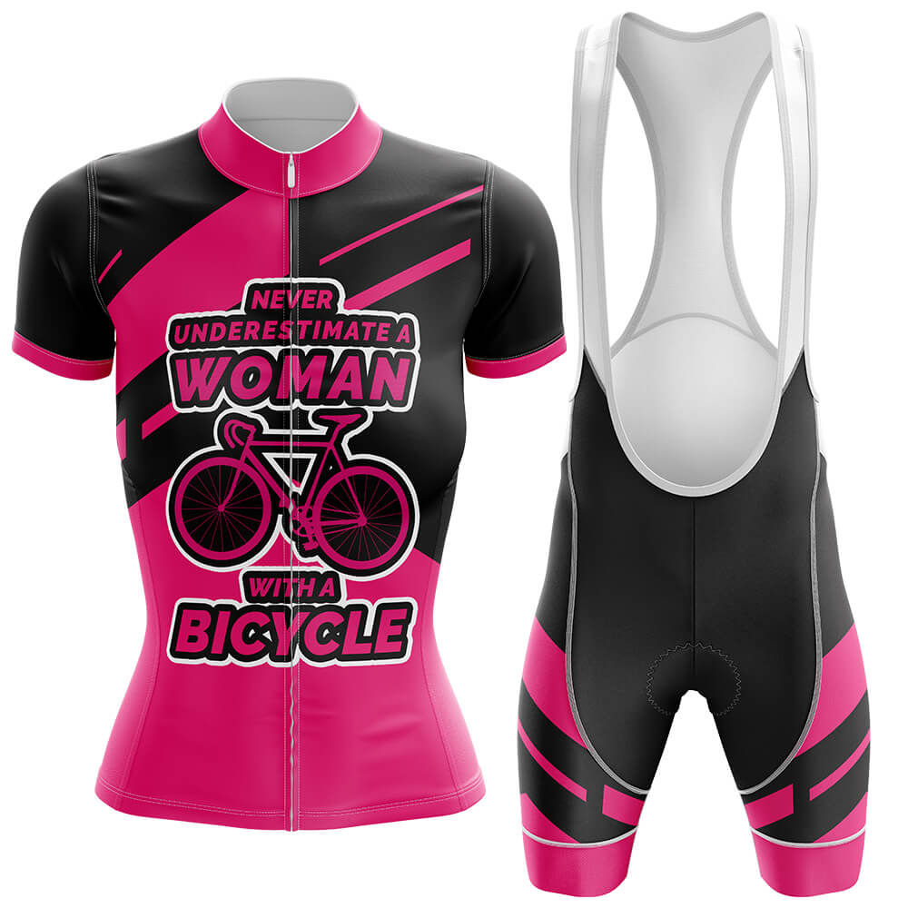Woman Cycling Kit V3-Jersey + Bib shorts-Global Cycling Gear