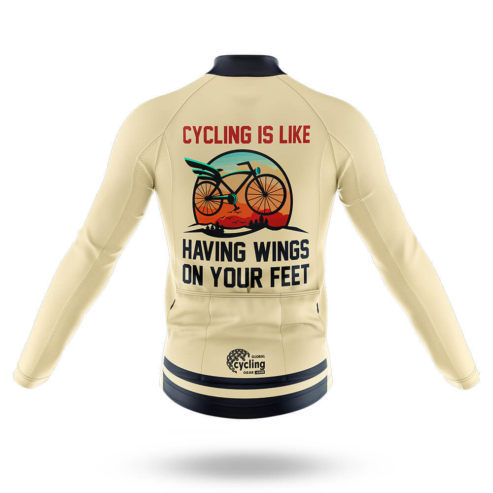 Wings On Feet - Men's Cycling Kit-Full Set-Global Cycling Gear