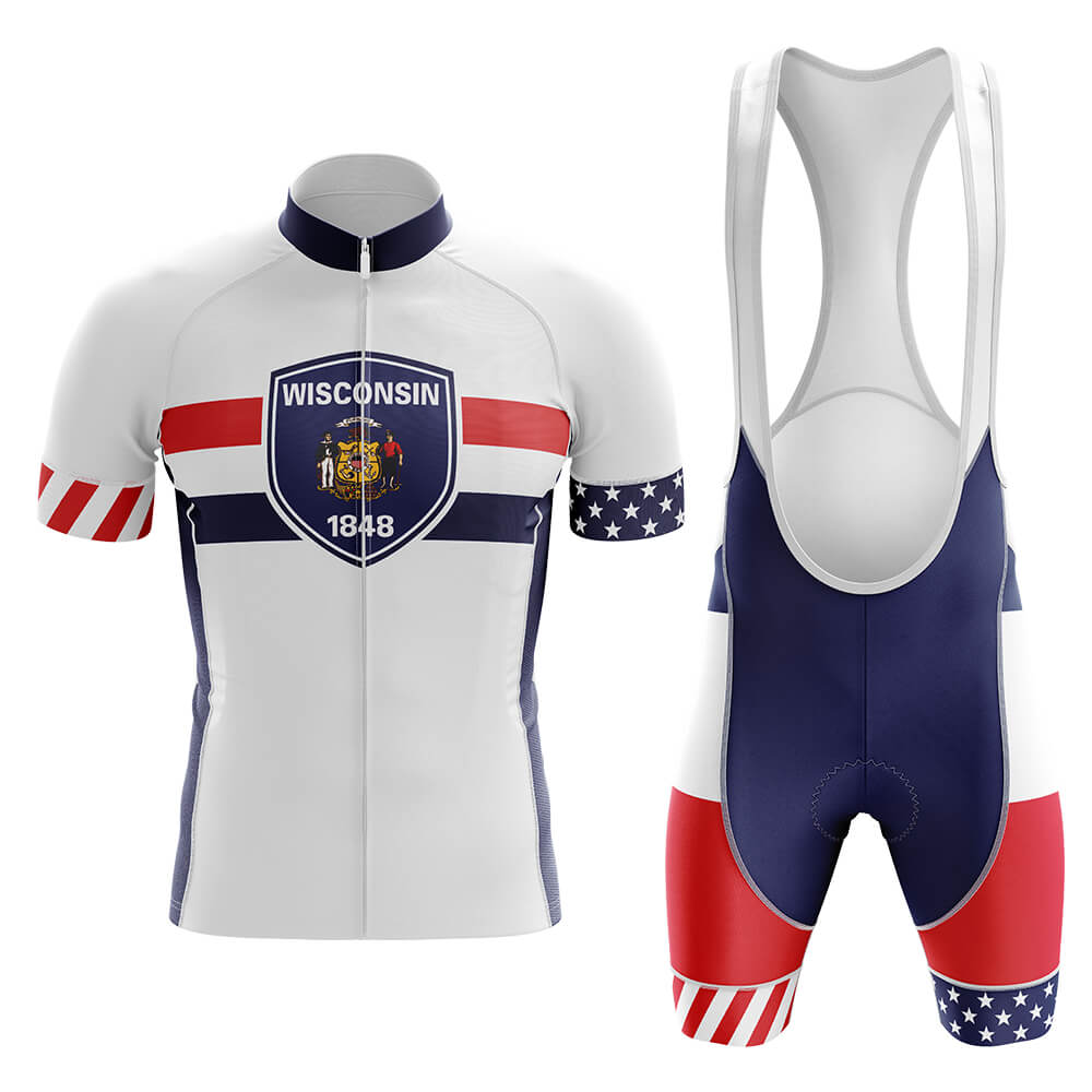 Wisconsin V5 - Men's Cycling Kit-Full Set-Global Cycling Gear